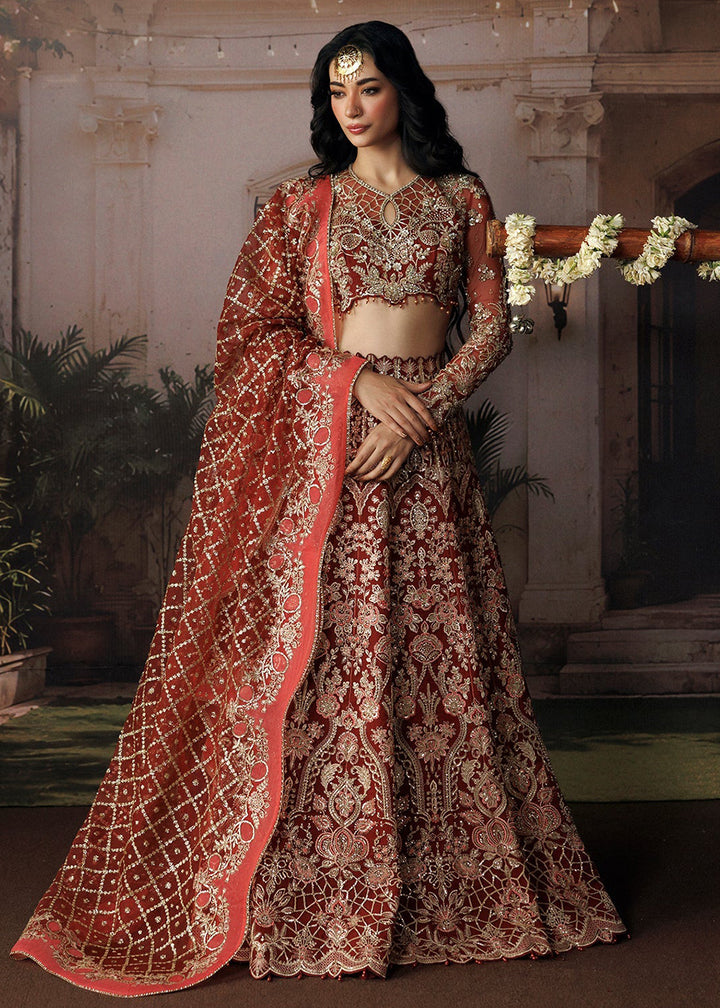 Buy Now Shehnai Wedding Formals 26 by Afrozeh | Rukhsan Online in US, UK, Canada, France, Italy, Germany, Greece, Sweden, Netherland, UAE &amp; Worldwide at Empress.