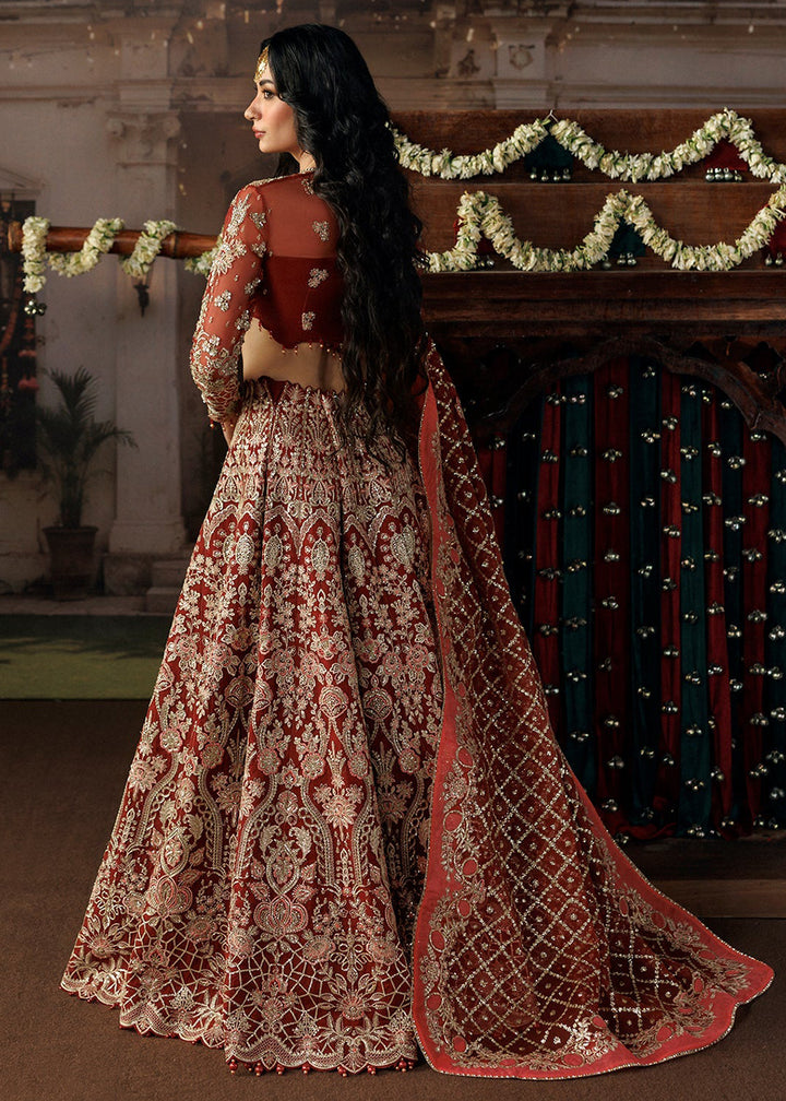 Buy Now Shehnai Wedding Formals 26 by Afrozeh | Rukhsan Online in US, UK, Canada, France, Italy, Germany, Greece, Sweden, Netherland, UAE &amp; Worldwide at Empress.