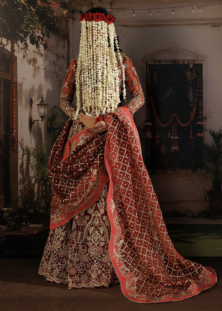 Buy Now Shehnai Wedding Formals 26 by Afrozeh | Rukhsan Online in US, UK, Canada, France, Italy, Germany, Greece, Sweden, Netherland, UAE &amp; Worldwide at Empress.