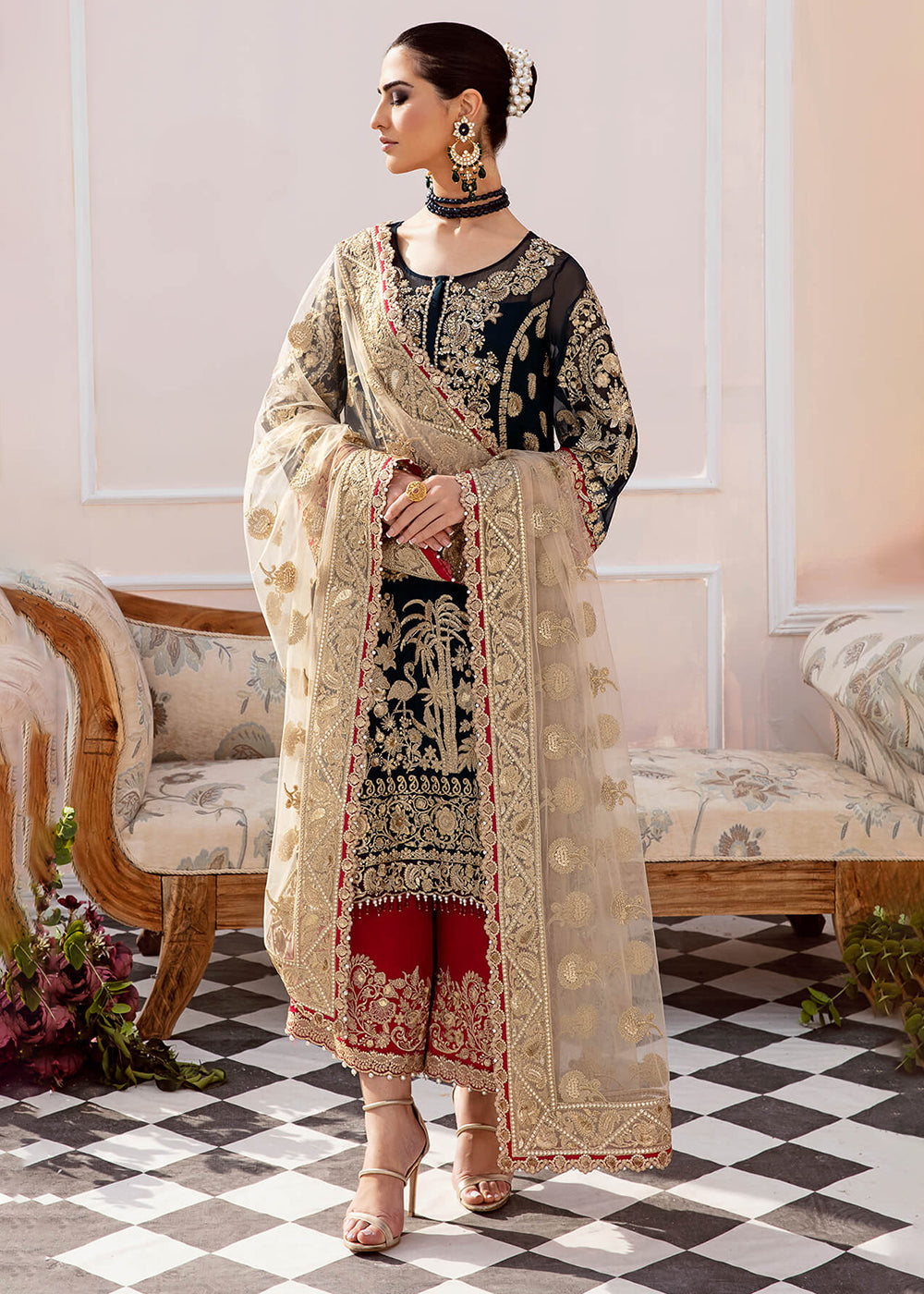 Buy Now Maia Wedding Formals 23 by Imrozia Premium | S-1075 - ONRIQUE Online in USA, UK, Canada & Worldwide at Empress Clothing.