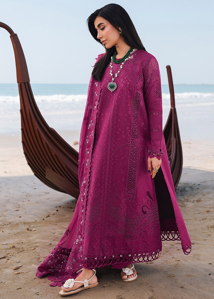 Buy Now Sahil Luxury Lawn '26 by Qalamkar | SA-01 ZARA Online in US, UK, Canada, France, Italy, Germany, Greece, Sweden, Africa, Qatar & Worldwide at Empress.