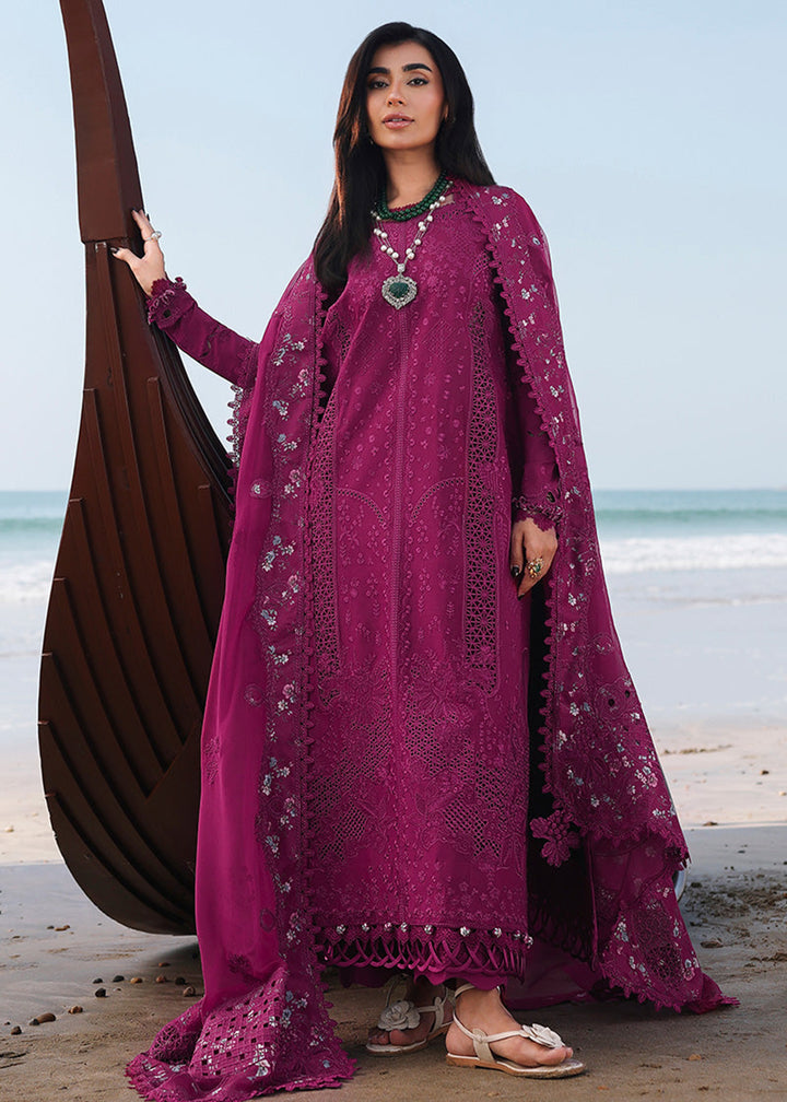 Buy Now Sahil Luxury Lawn '26 by Qalamkar | SA-01 ZARA Online in US, UK, Canada, France, Italy, Germany, Greece, Sweden, Africa, Qatar & Worldwide at Empress.