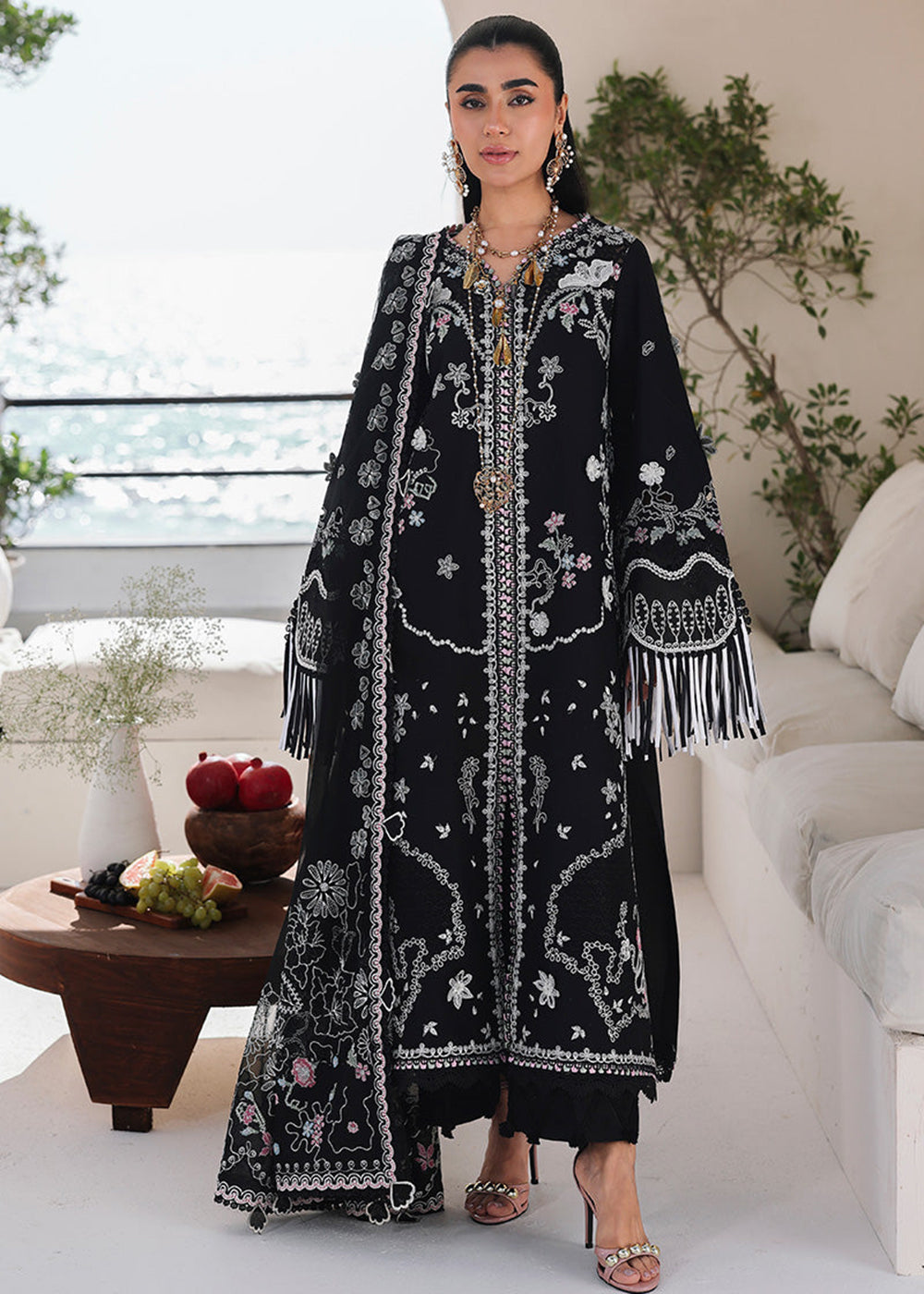 Buy Now Sahil Luxury Lawn '26 by Qalamkar | SA-02 LIANA Online in US, UK, Canada, France, Italy, Germany, Greece, Sweden, Africa, Qatar & Worldwide at Empress.