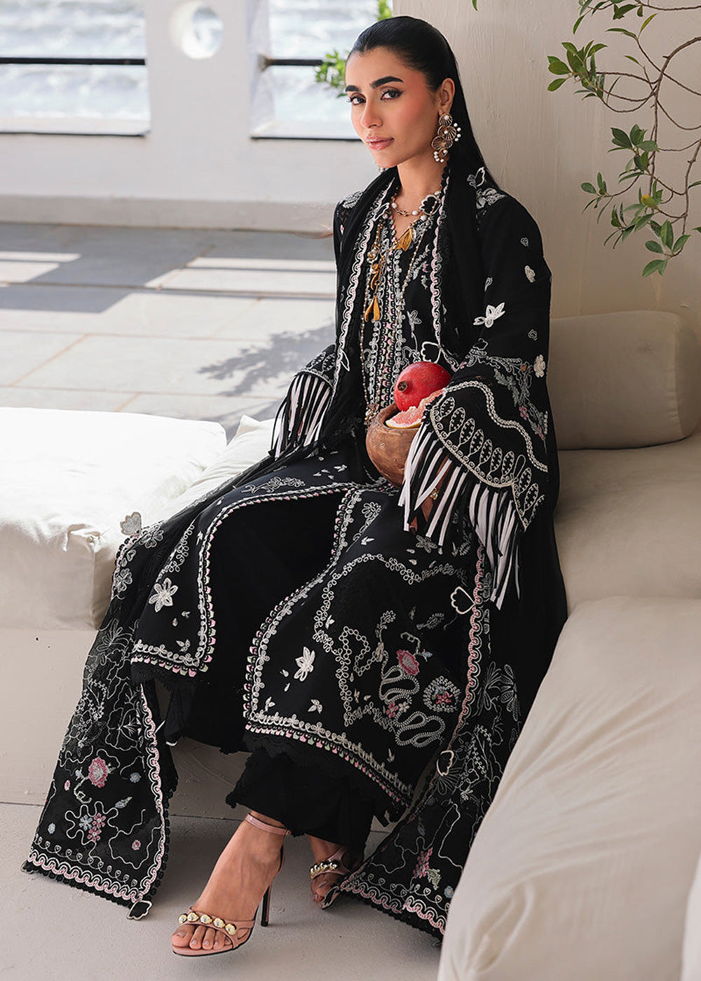 Buy Now Sahil Luxury Lawn '26 by Qalamkar | SA-02 LIANA Online in US, UK, Canada, France, Italy, Germany, Greece, Sweden, Africa, Qatar & Worldwide at Empress.