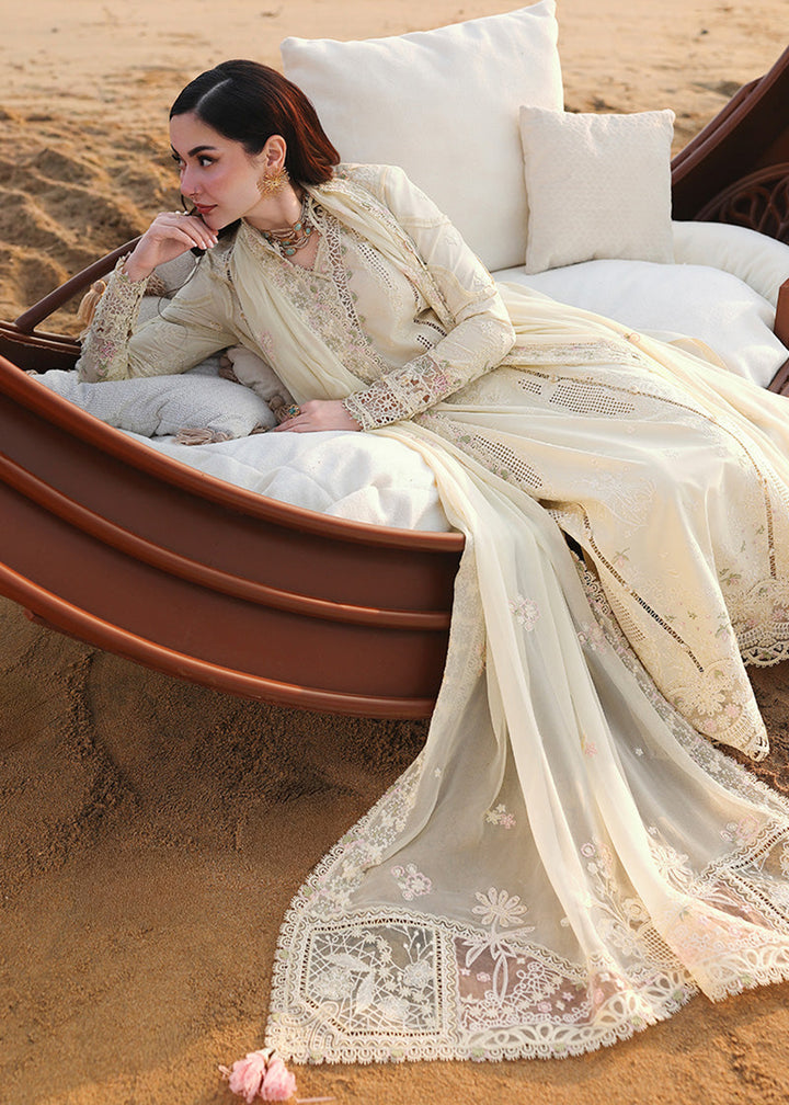 Buy Now Sahil Luxury Lawn '26 by Qalamkar | SA-03 SAFA Online in US, UK, Canada, France, Italy, Germany, Greece, Sweden, Africa, Qatar & Worldwide at Empress.