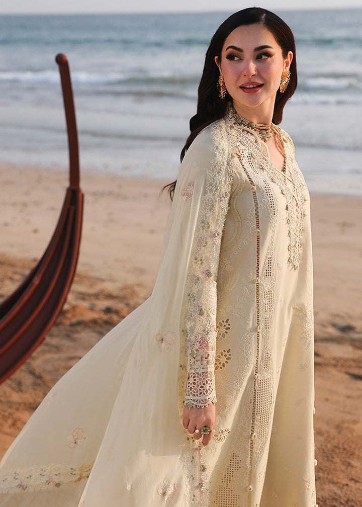 Buy Now Sahil Luxury Lawn '26 by Qalamkar | SA-03 SAFA Online in US, UK, Canada, France, Italy, Germany, Greece, Sweden, Africa, Qatar & Worldwide at Empress.