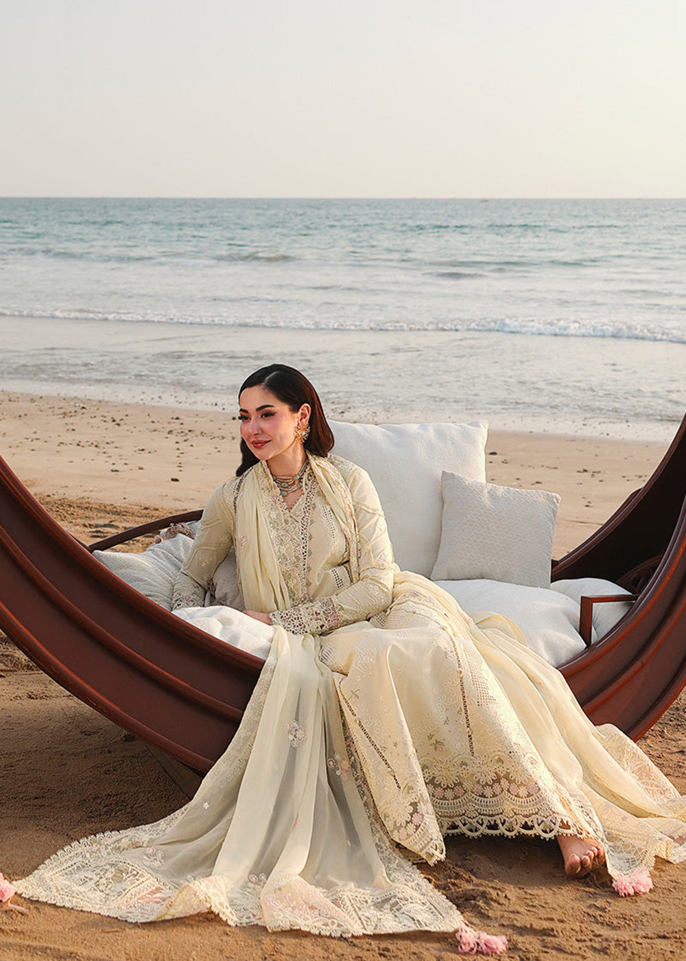 Buy Now Sahil Luxury Lawn '26 by Qalamkar | SA-03 SAFA Online in US, UK, Canada, France, Italy, Germany, Greece, Sweden, Africa, Qatar & Worldwide at Empress.