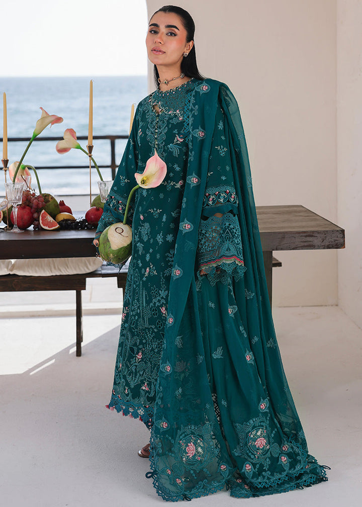 Buy Now Sahil Luxury Lawn '26 by Qalamkar | SA-04 ELIF Online in US, UK, Canada, France, Italy, Germany, Greece, Sweden, Africa, Qatar & Worldwide at Empress.