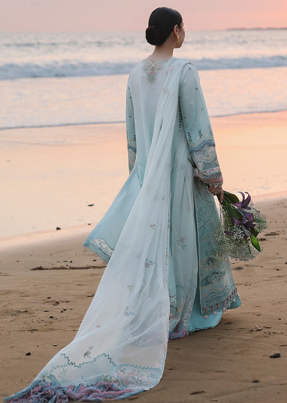 Buy Now Sahil Luxury Lawn '26 by Qalamkar | SA-05 AYRA Online in US, UK, Canada, France, Italy, Germany, Greece, Sweden, Africa, Qatar & Worldwide at Empress.