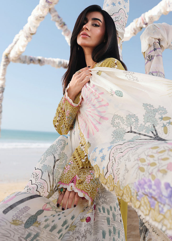 Buy Now Sahil Luxury Lawn '26 by Qalamkar | SA-07 HIRA Online in US, UK, Canada, France, Italy, Germany, Greece, Sweden, Africa, Qatar & Worldwide at Empress.