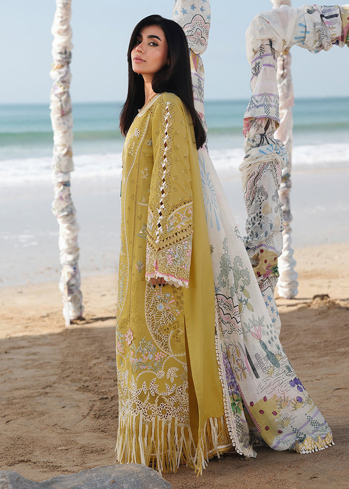 Buy Now Sahil Luxury Lawn '26 by Qalamkar | SA-07 HIRA Online in US, UK, Canada, France, Italy, Germany, Greece, Sweden, Africa, Qatar & Worldwide at Empress.