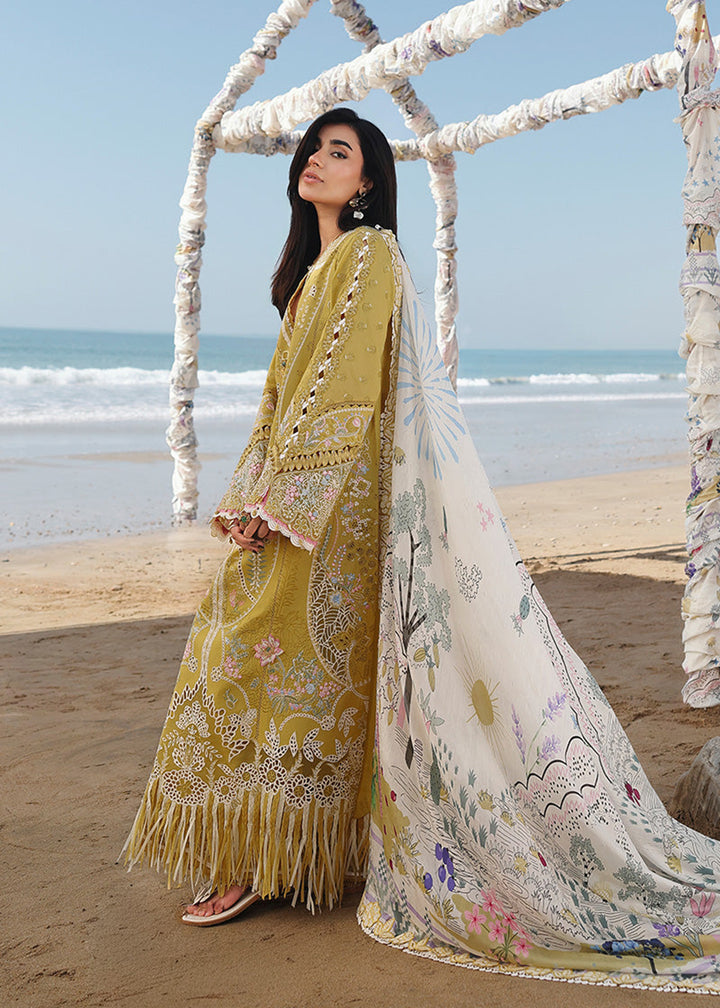Buy Now Sahil Luxury Lawn '26 by Qalamkar | SA-07 HIRA Online in US, UK, Canada, France, Italy, Germany, Greece, Sweden, Africa, Qatar & Worldwide at Empress.