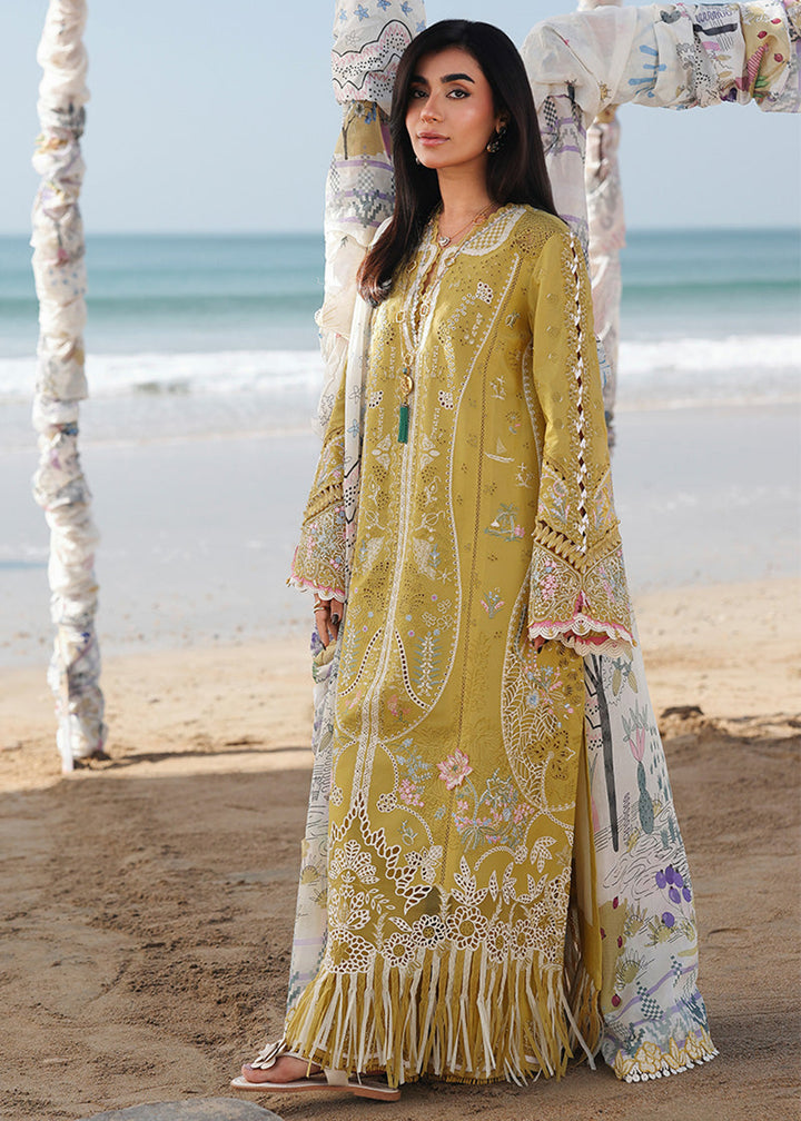 Buy Now Sahil Luxury Lawn '26 by Qalamkar | SA-07 HIRA Online in US, UK, Canada, France, Italy, Germany, Greece, Sweden, Africa, Qatar & Worldwide at Empress.