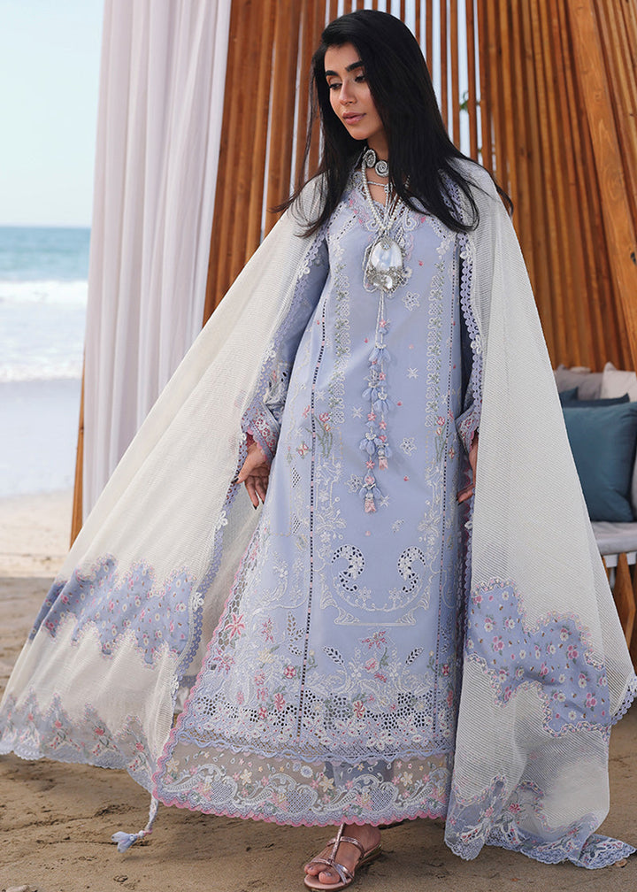 Buy Now Sahil Luxury Lawn '26 by Qalamkar | SA-08 ZAYNA Online in US, UK, Canada, France, Italy, Germany, Greece, Sweden, Africa, Qatar & Worldwide at Empress.