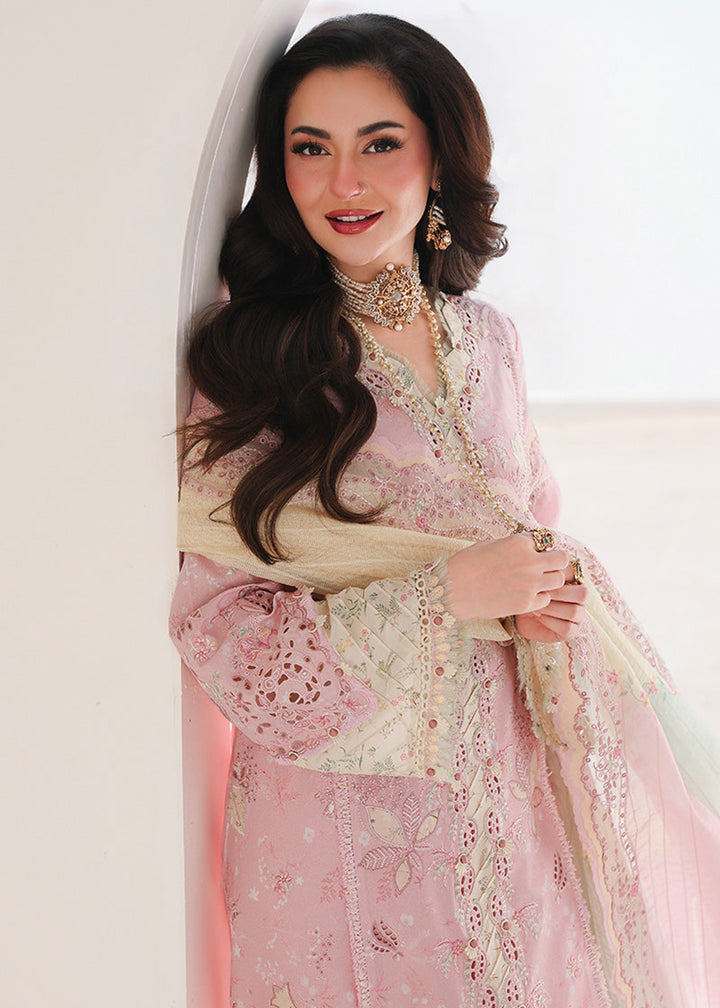 Buy Now Sahil Luxury Lawn '26 by Qalamkar | SA-09 HANIYA Online in US, UK, Canada, France, Italy, Germany, Greece, Sweden, Africa, Qatar & Worldwide at Empress.