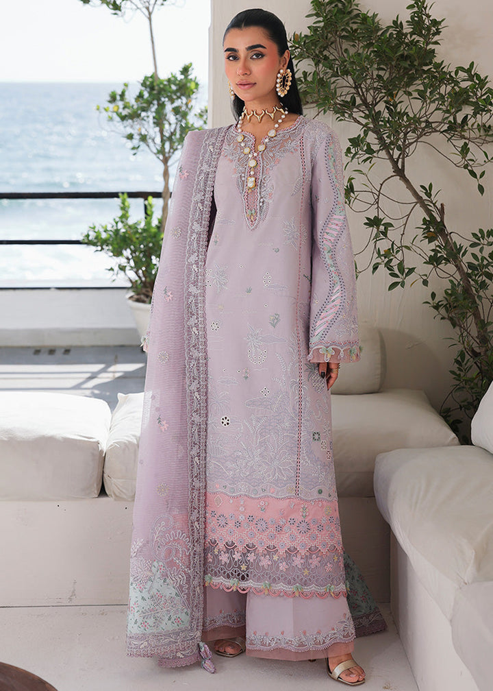 Buy Now Sahil Luxury Lawn '26 by Qalamkar | SA-11 REHMA Online in US, UK, Canada, France, Italy, Germany, Greece, Sweden, Africa, Qatar & Worldwide at Empress.