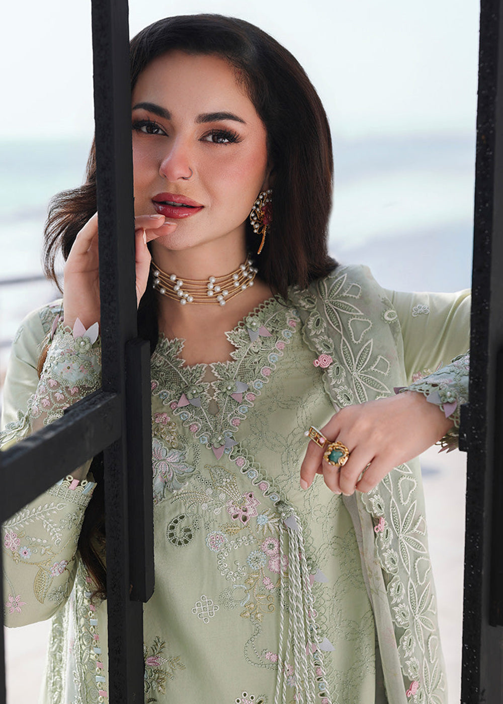 Buy Now Sahil Luxury Lawn '26 by Qalamkar | SA-12 JIYA Online in US, UK, Canada, France, Italy, Germany, Greece, Sweden, Africa, Qatar & Worldwide at Empress.