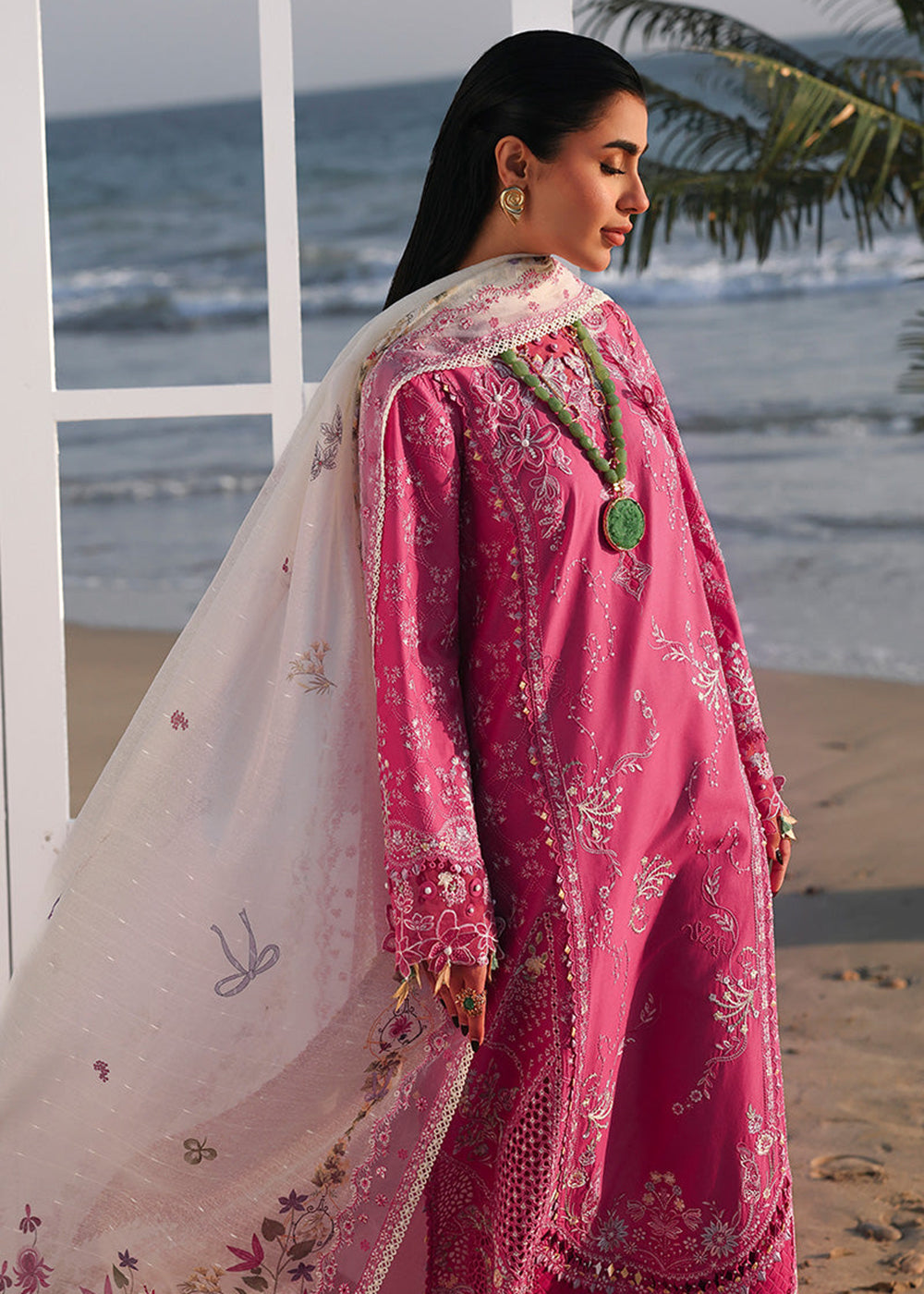 Buy Now Sahil Luxury Lawn '26 by Qalamkar | SA-13 TARA Online in US, UK, Canada, France, Italy, Germany, Greece, Sweden, Africa, Qatar & Worldwide at Empress.