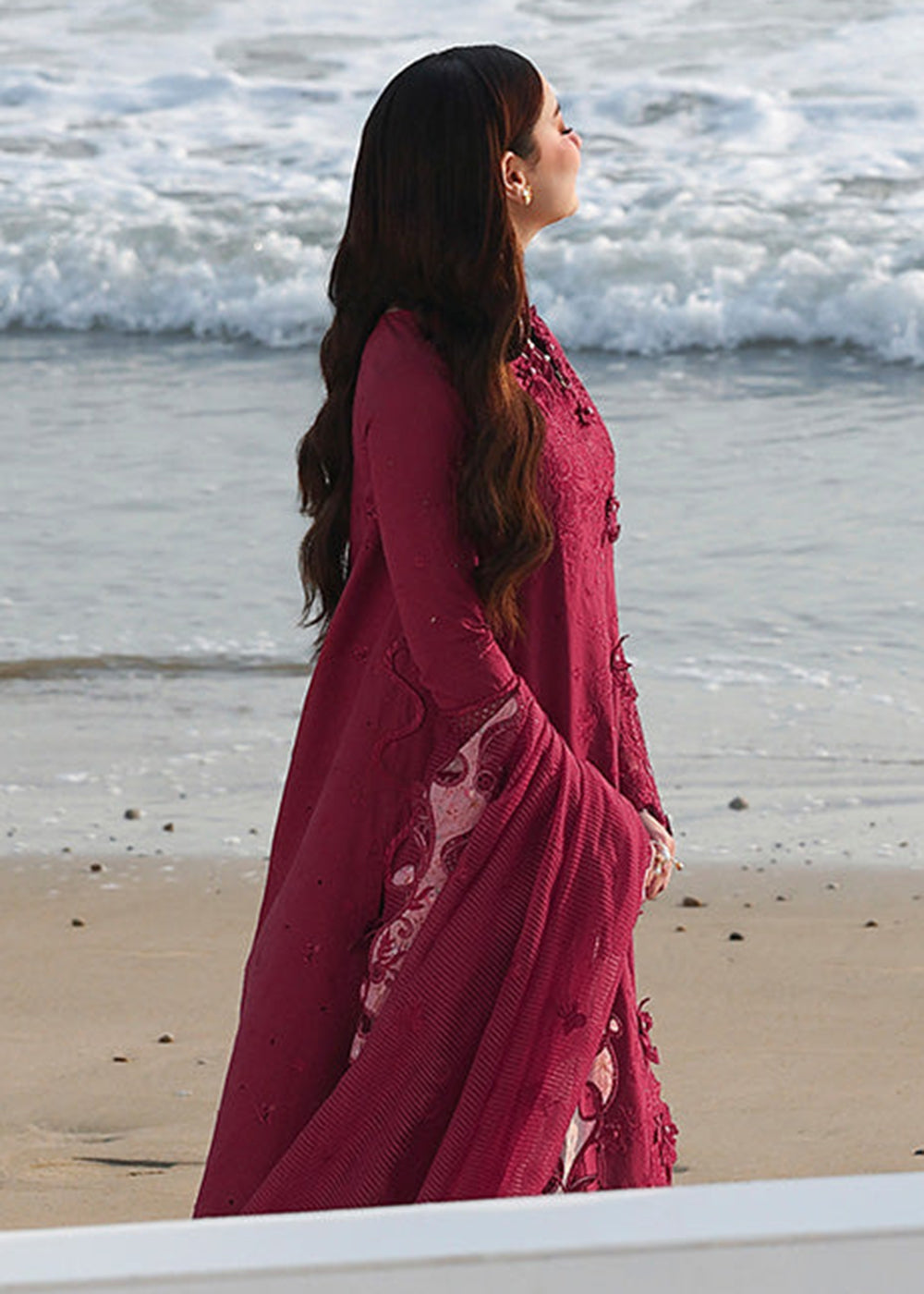 Buy Now Sahil Luxury Lawn '26 by Qalamkar | SA-14 NELAM Online in US, UK, Canada, France, Italy, Germany, Greece, Sweden, Africa, Qatar & Worldwide at Empress.