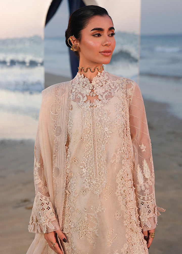 Buy Now Sahil Luxury Lawn '26 by Qalamkar | SA-15 NEHAN Online in US, UK, Canada, France, Italy, Germany, Greece, Sweden, Africa, Qatar & Worldwide at Empress.