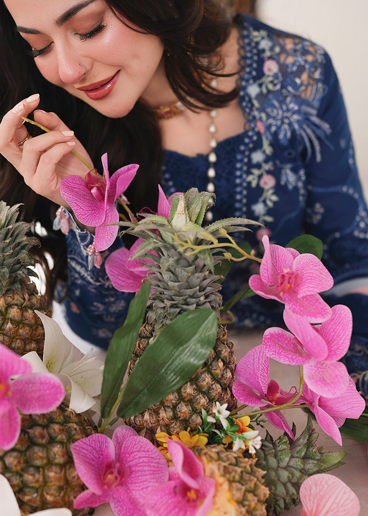 Buy Now Sahil Luxury Lawn '26 by Qalamkar | SA-16 ESMA Online in US, UK, Canada, France, Italy, Germany, Greece, Sweden, Africa, Qatar & Worldwide at Empress.