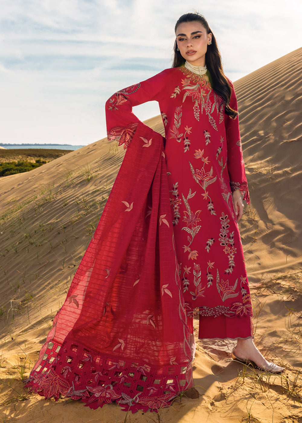 Buy Now Premium Luxury Lawn '26 by Rang Rasiya | SAFA Online in US, UK, Canada, France, Italy, Germany, Greece, Sweden, Africa, Qatar & Worldwide at Empress.
