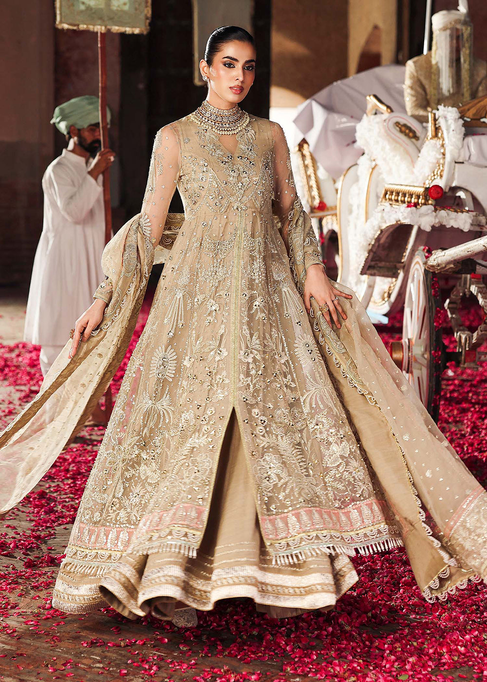 Buy Now Veere Di Wedding Brides Edit '25 by Sardinia | SAHIBA Online in US, UK, Canada, Greece, Germany, Ireland, Italy, Greece, Sweden & Worldwide at Empress.