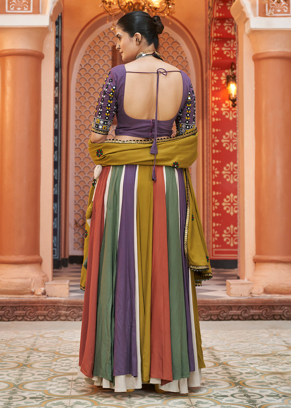 navratri dress for ladies online Buy Navratri Chaniya Cholis Online in USA | Garba Lehenga