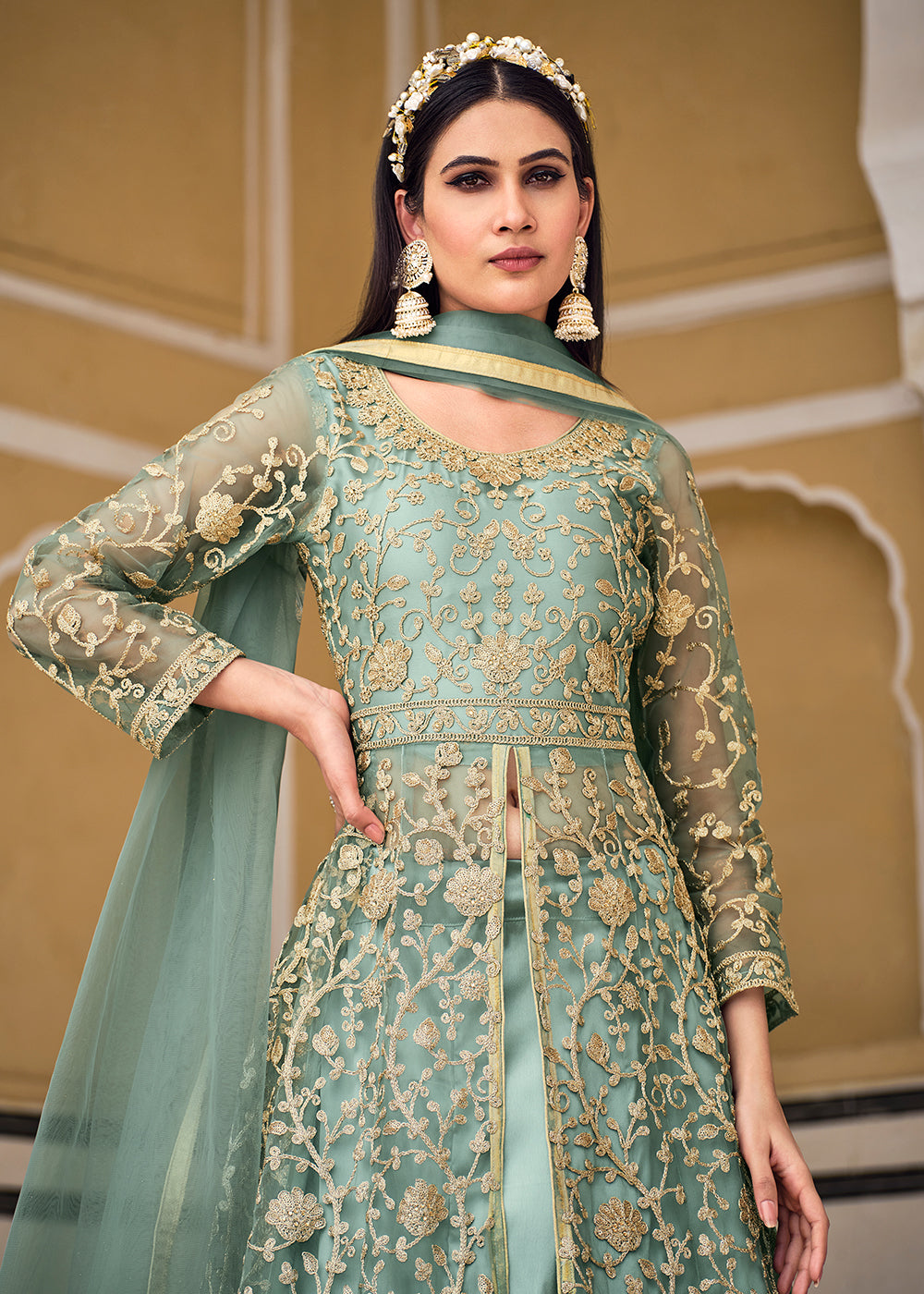 Pakistani Designer Suit - Maria B | Sana Safinaz | Asim Jofa@Empress