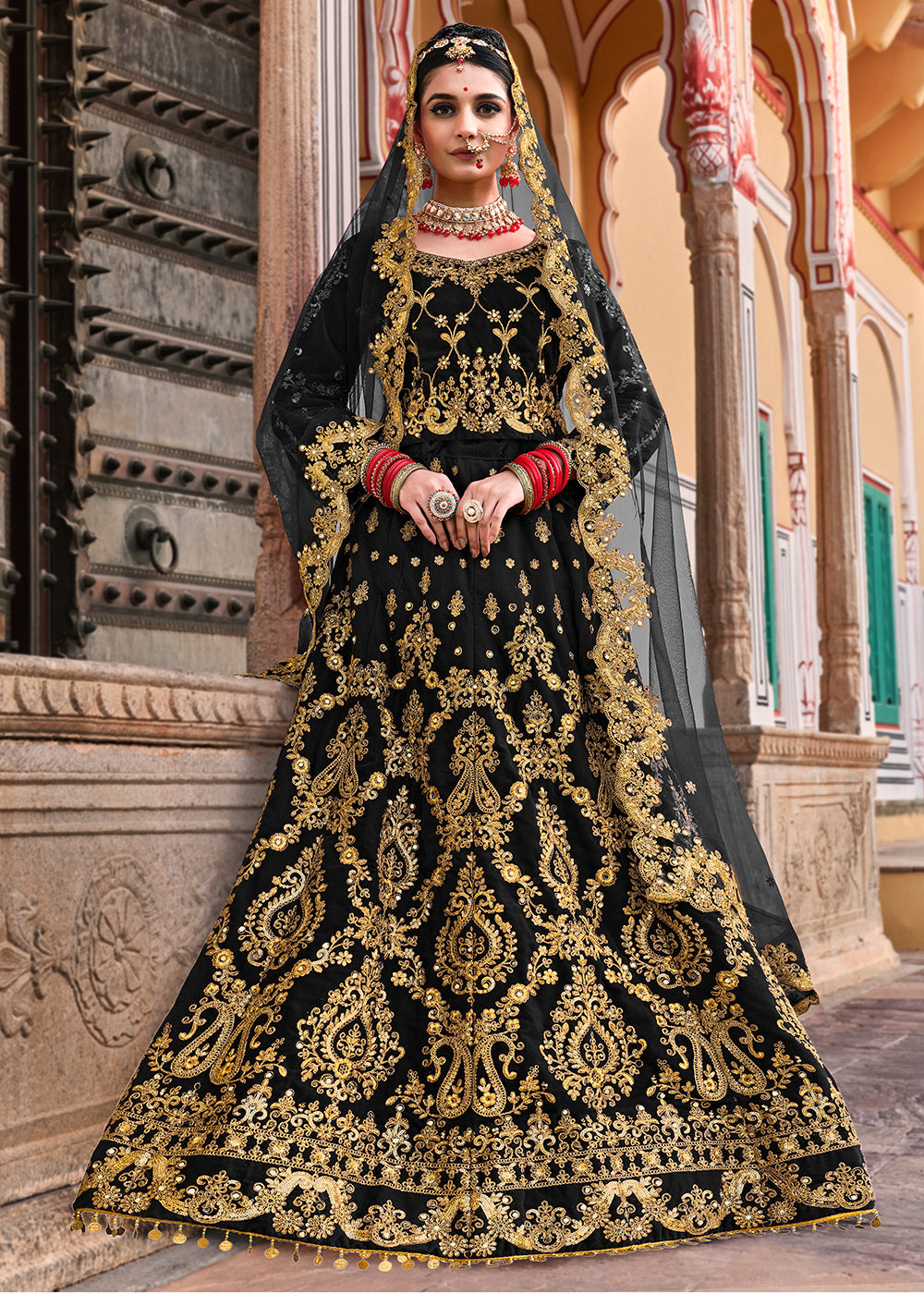 black and gold indian wedding dress And Gold Pakistani Bridal Dresses In Black Colour Bita Black Kurta Pakistani Indian Wedding Bridal Dresses