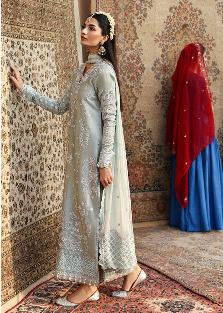 Buy Now Romansiyyah Luxury Formals 25 by Emaan Adeel | SHABEENA Online in US, UK, Canada, France, Italy, Germany, Sweden, Greece, Ireland & Worldwide at Empress.