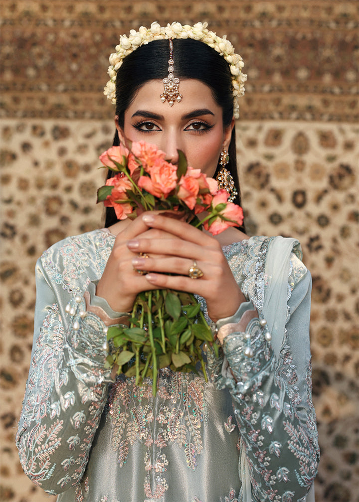 Buy Now Romansiyyah Luxury Formals 25 by Emaan Adeel | SHABEENA Online in US, UK, Canada, France, Italy, Germany, Sweden, Greece, Ireland & Worldwide at Empress.