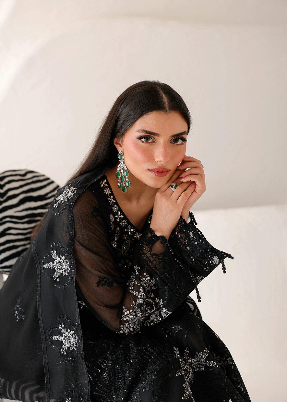 Buy Now Satrangi Premium Chiffon &