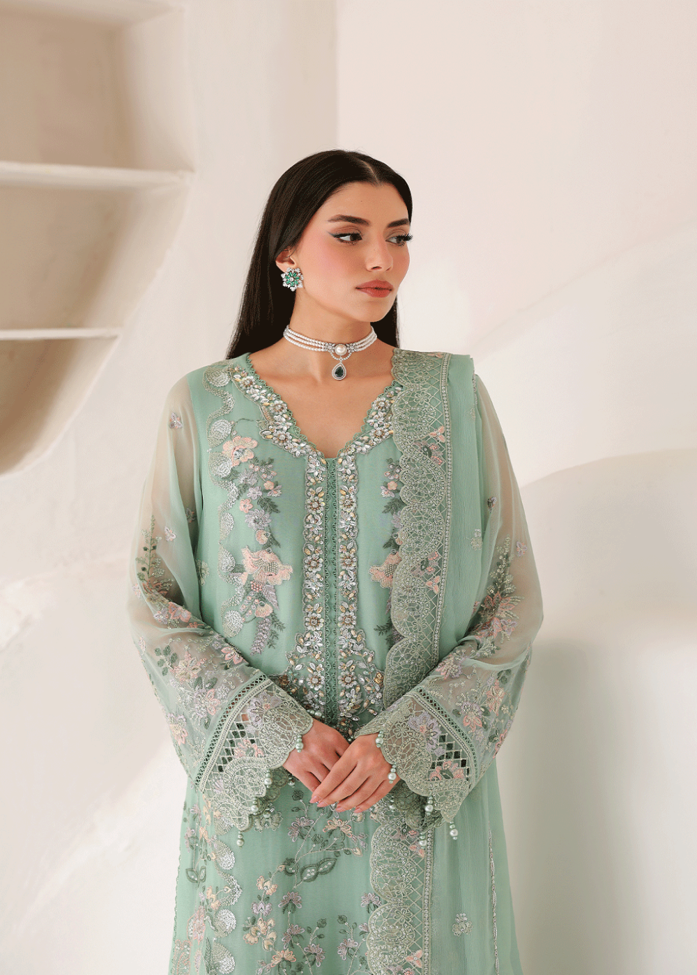 Buy Now Satrangi Premium Chiffon &