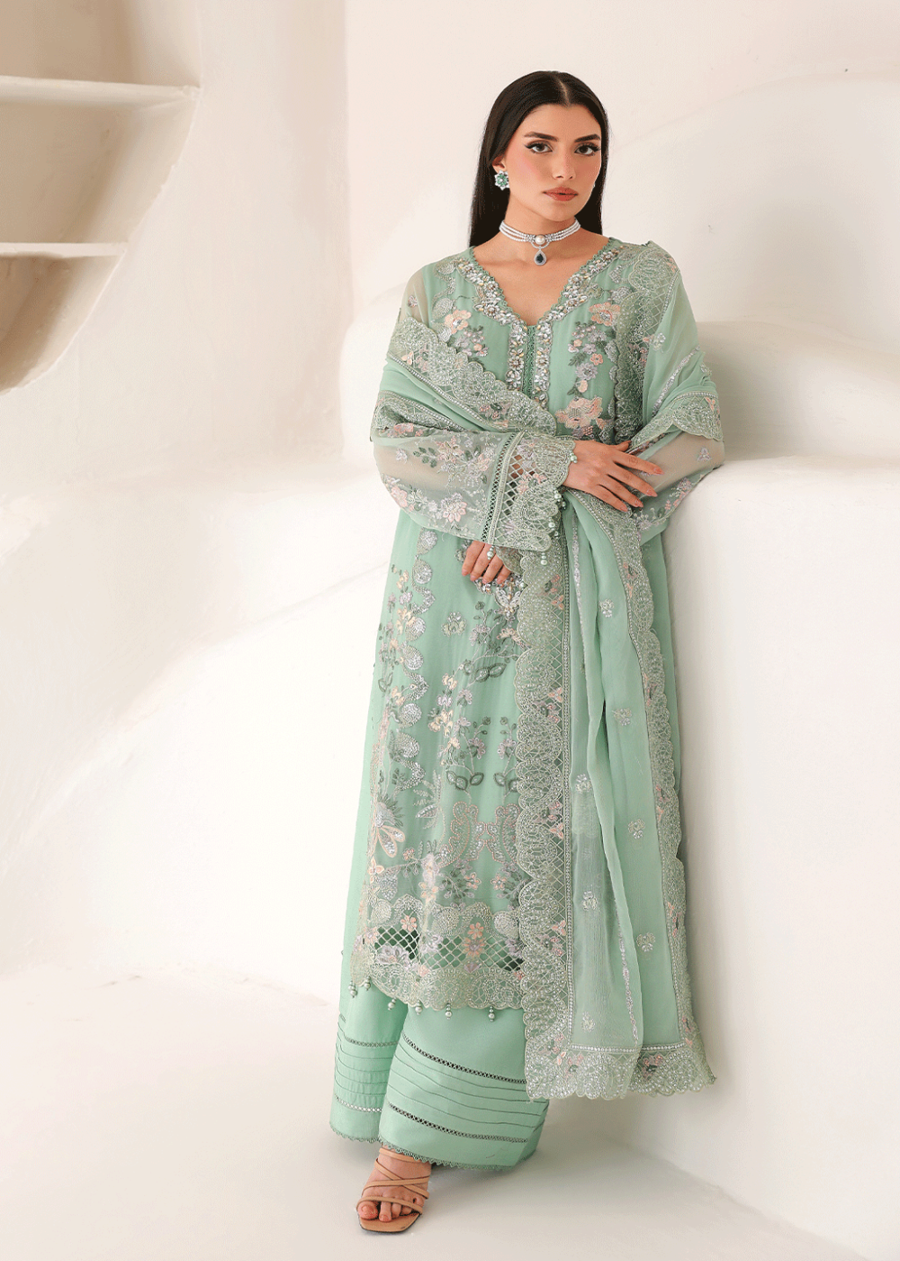 Buy Now Satrangi Premium Chiffon &