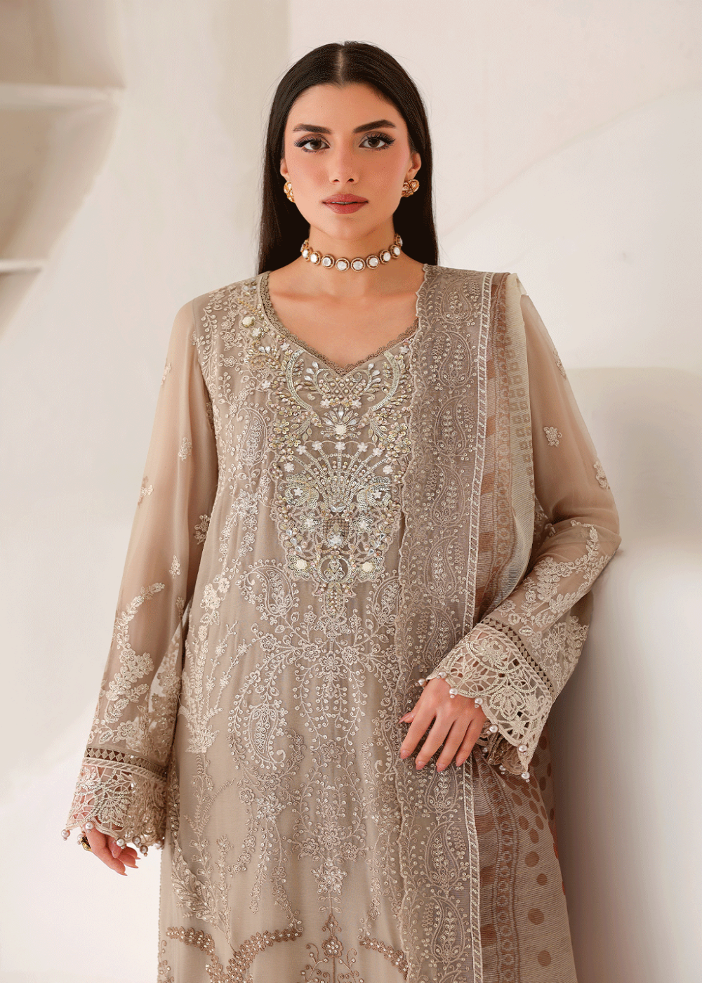 Buy Now Satrangi Premium Chiffon &