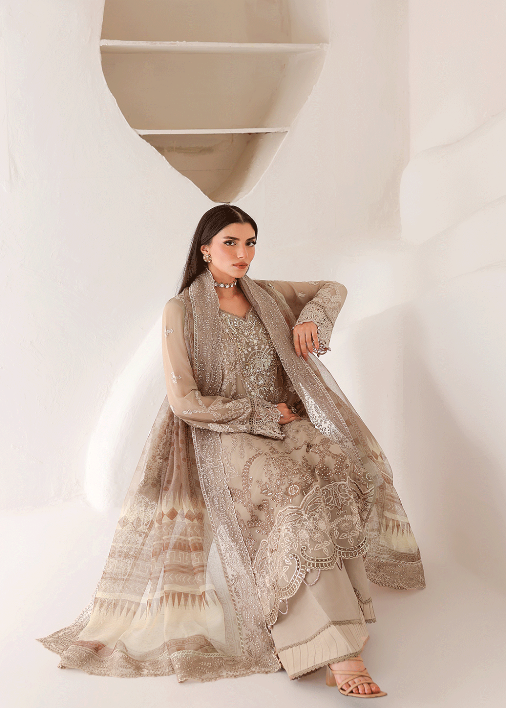 Buy Now Satrangi Premium Chiffon &