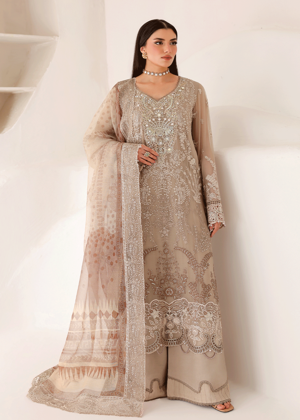 Buy Now Satrangi Premium Chiffon &