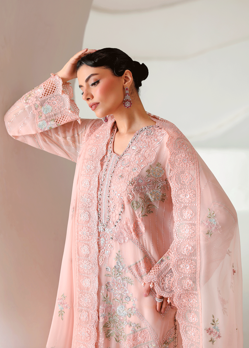Buy Now Satrangi Premium Chiffon &