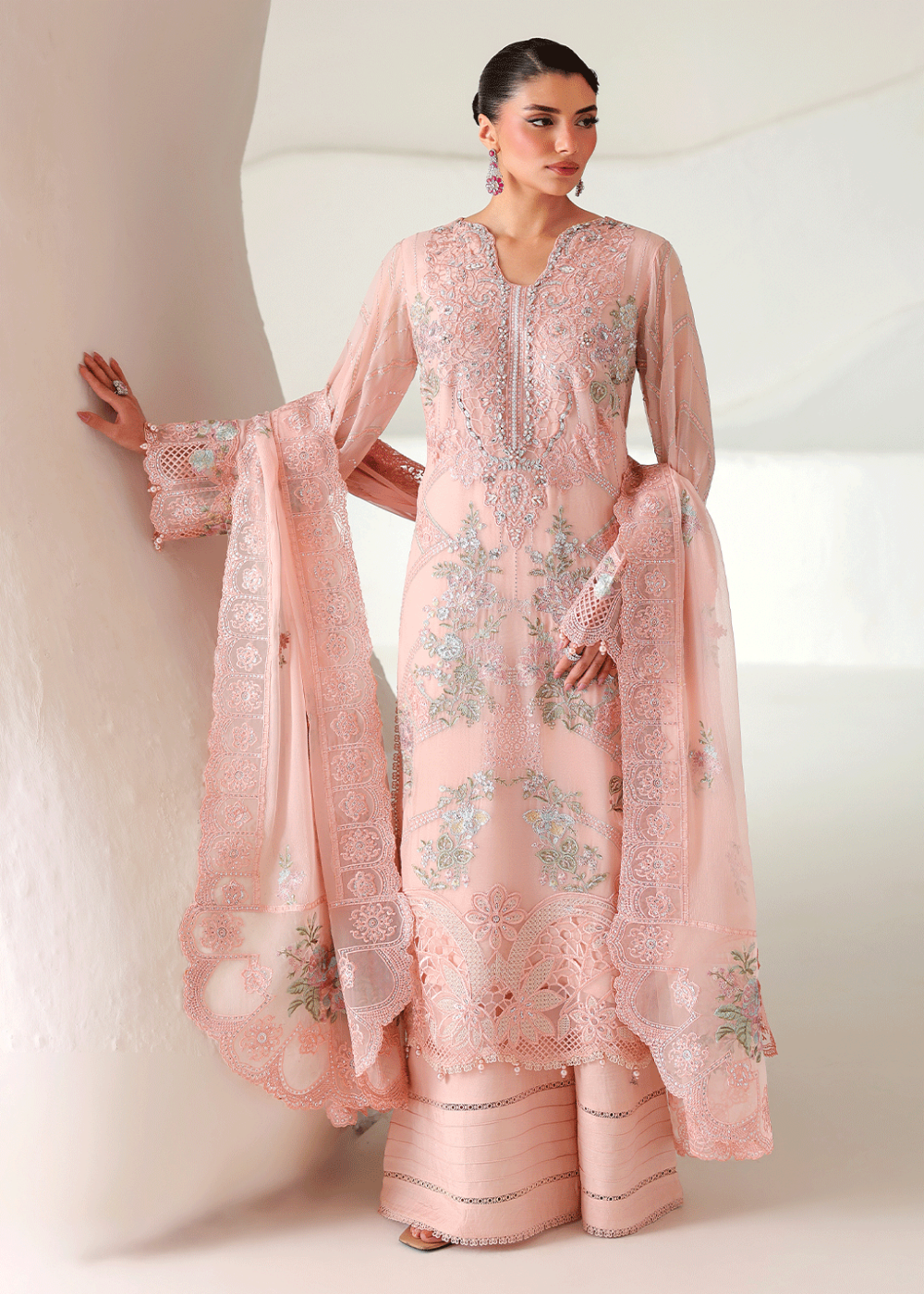 Buy Now Satrangi Premium Chiffon &