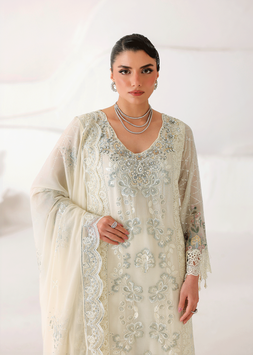 Buy Now Satrangi Premium Chiffon &