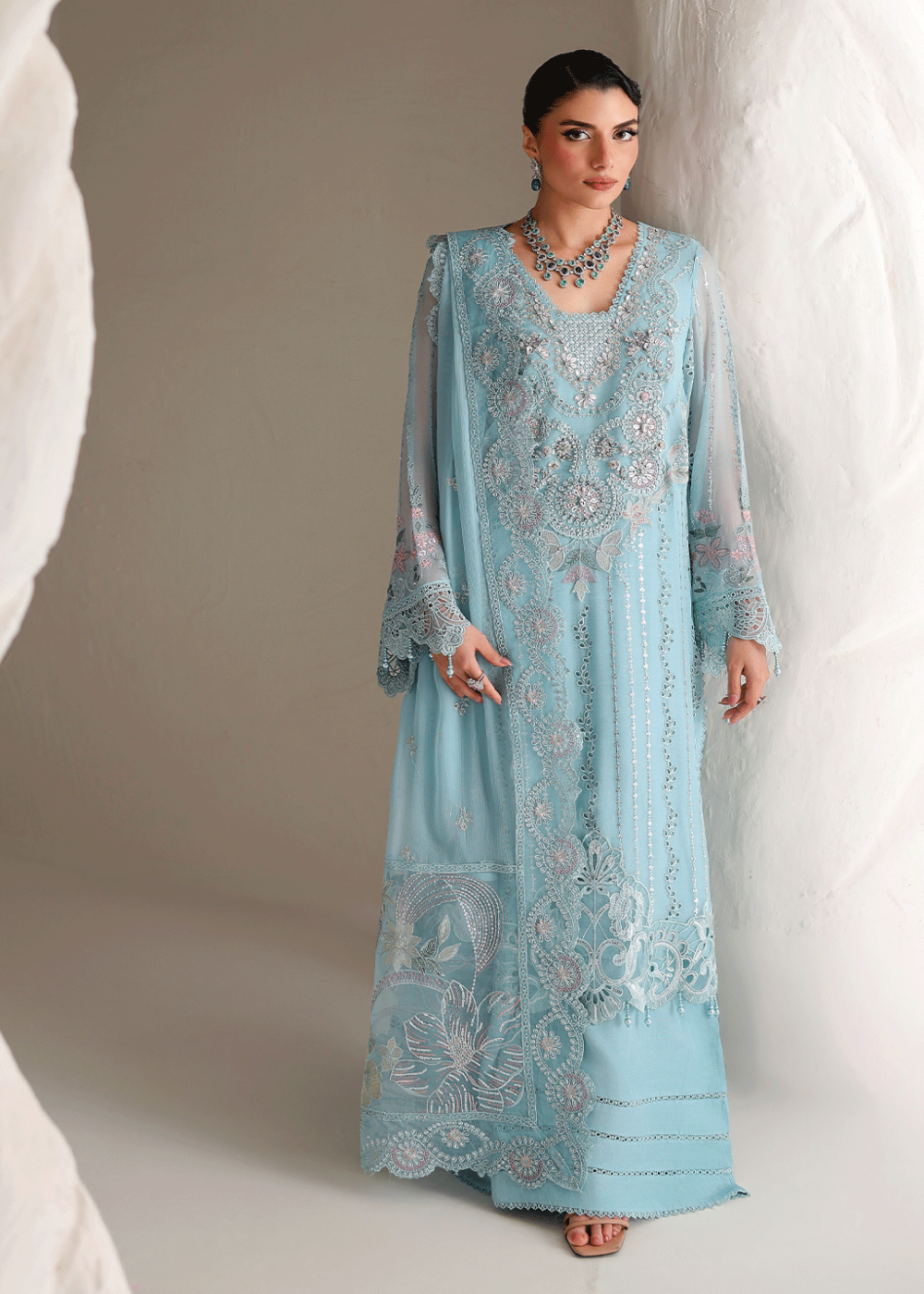 Buy Now Satrangi Premium Chiffon &