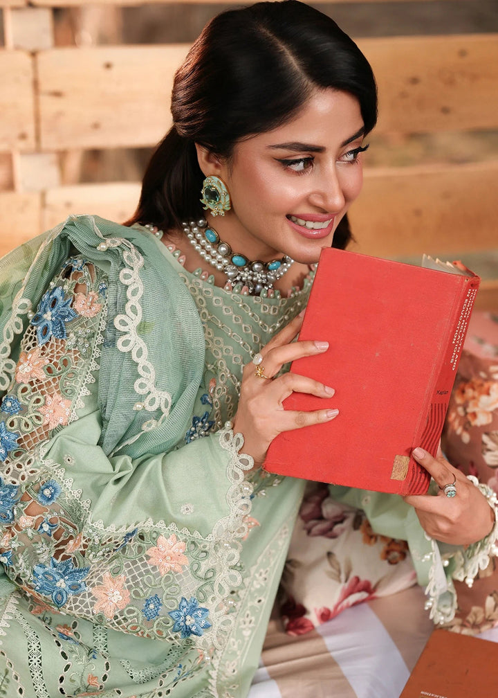 Buy Now Tales of Petals Luxury Lawn '26 by Sardinia | SUMMER SAGE Online in US, UK, Canada, France, Greece, Germany, Ireland, Sweden & Worldwide at Empress.