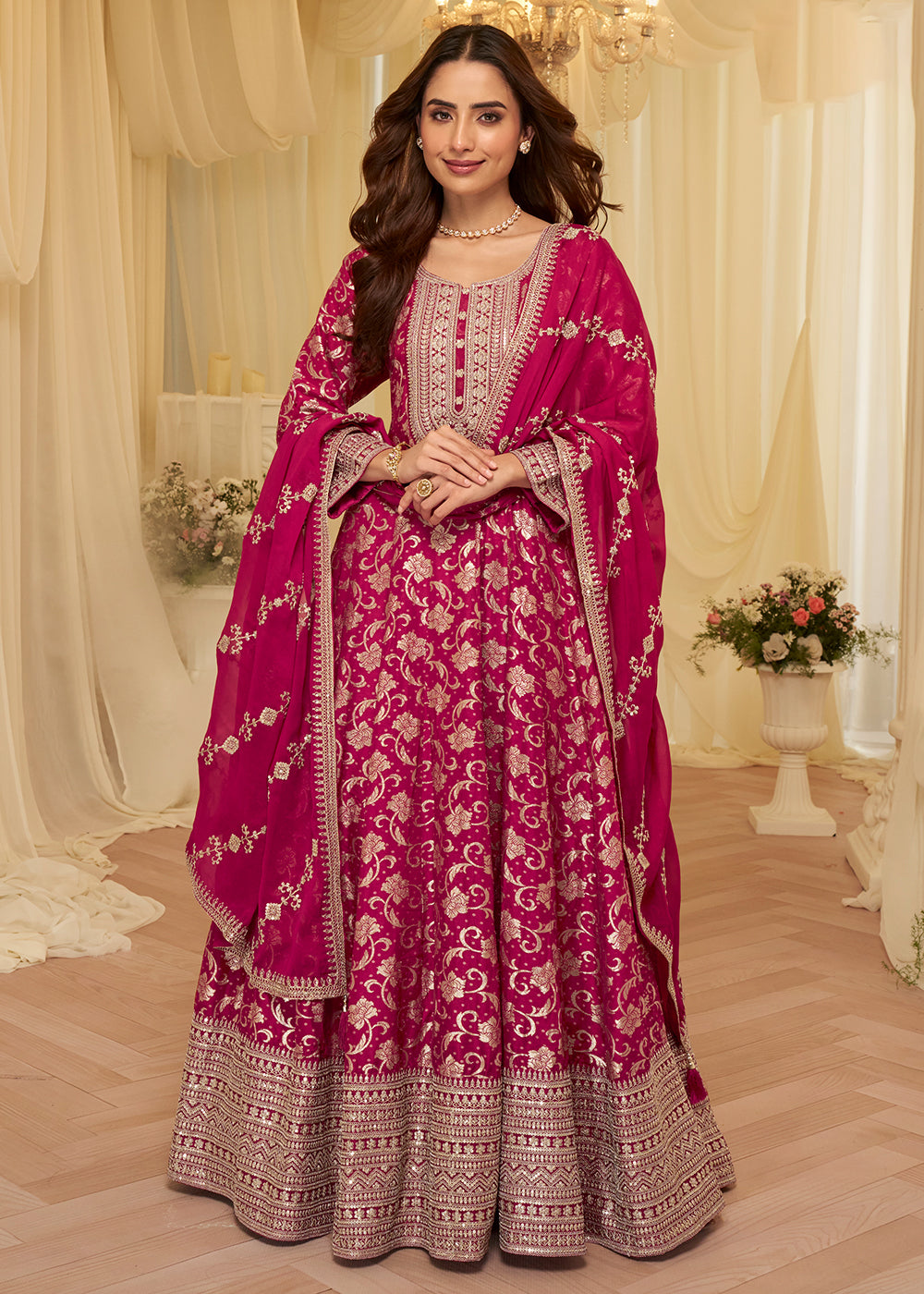 Buy Latest Designer Anarkali Dress in Australia - Empress Tagged "Pink" Empress Clothing Buy Latest Designer Anarkali Dress in Australia - Empress Tagged "Pink" Empress Clothing
