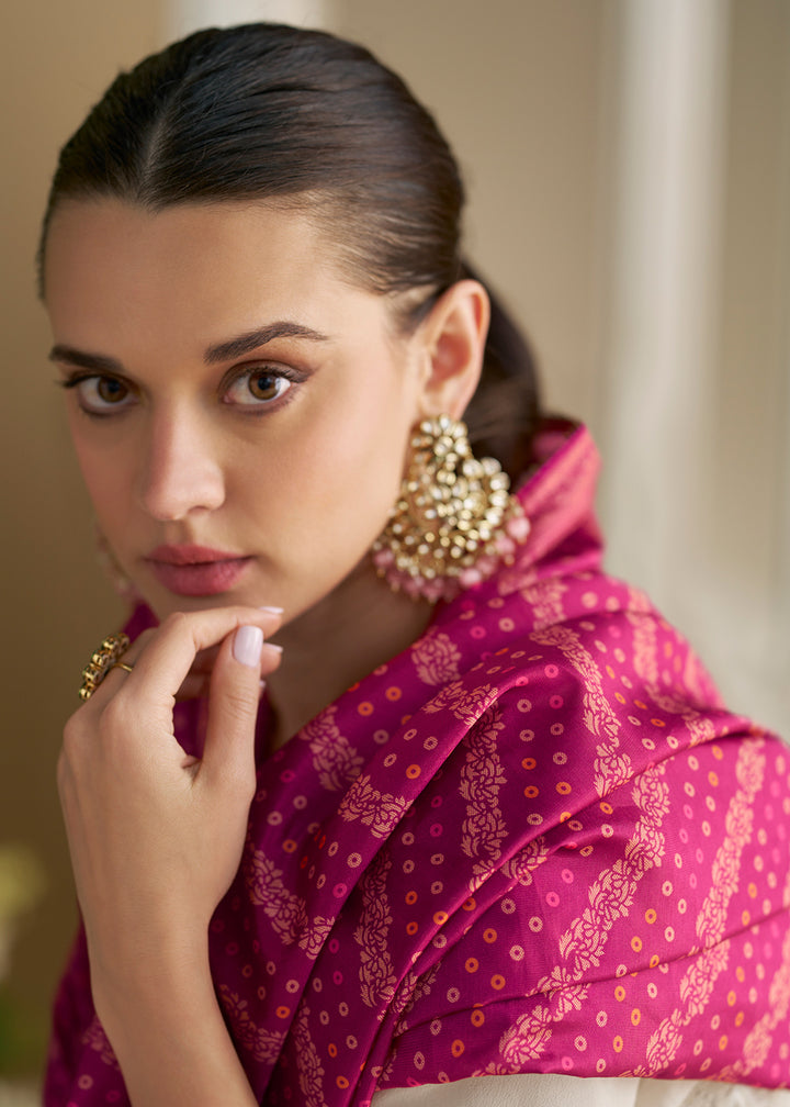 Buy Now White Chikankari Embroidered Wedding Festive Anarkali Gown Online in US, UK, Canada, France, Italy, Sweden, Ireland, Denmark, UAE & Worldwide at Empress