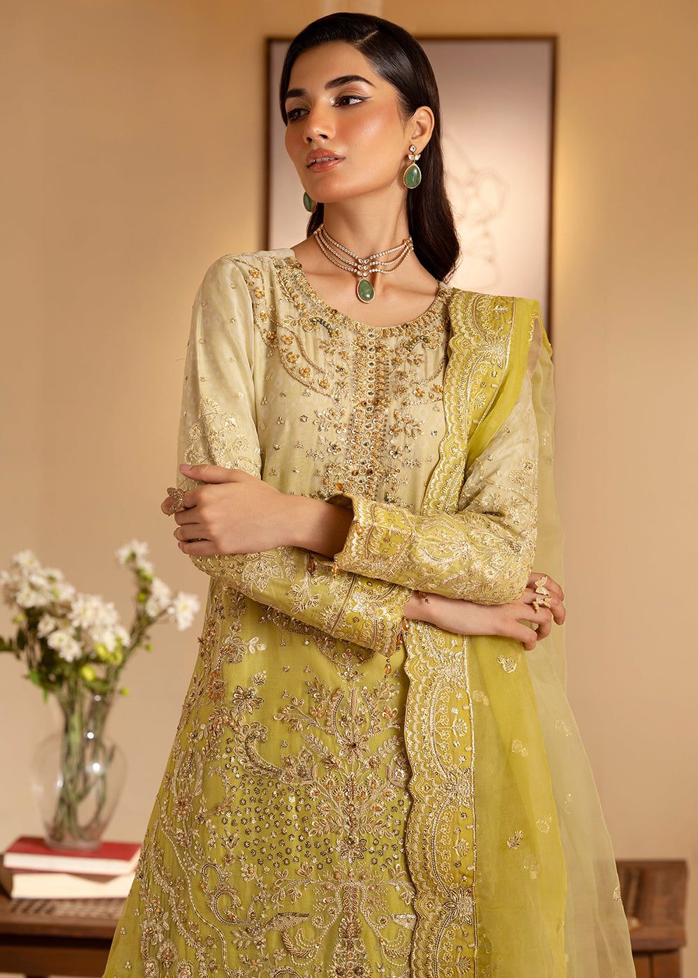 Buy Now Romansiyyah Luxury Formals '24 by Emaan Adeel | SABIAN Online at Empress Online in USA, UK, France, UAE, Canada & Worldwide at Empress Clothing. 