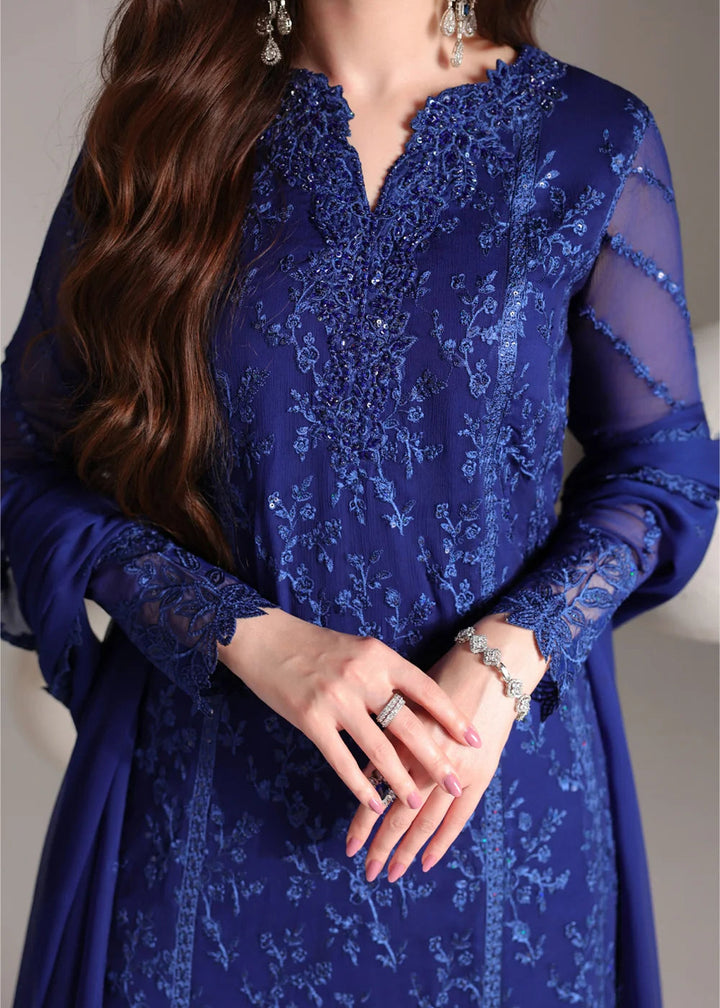Buy Ensembles Embroidered Festive Chiffon &