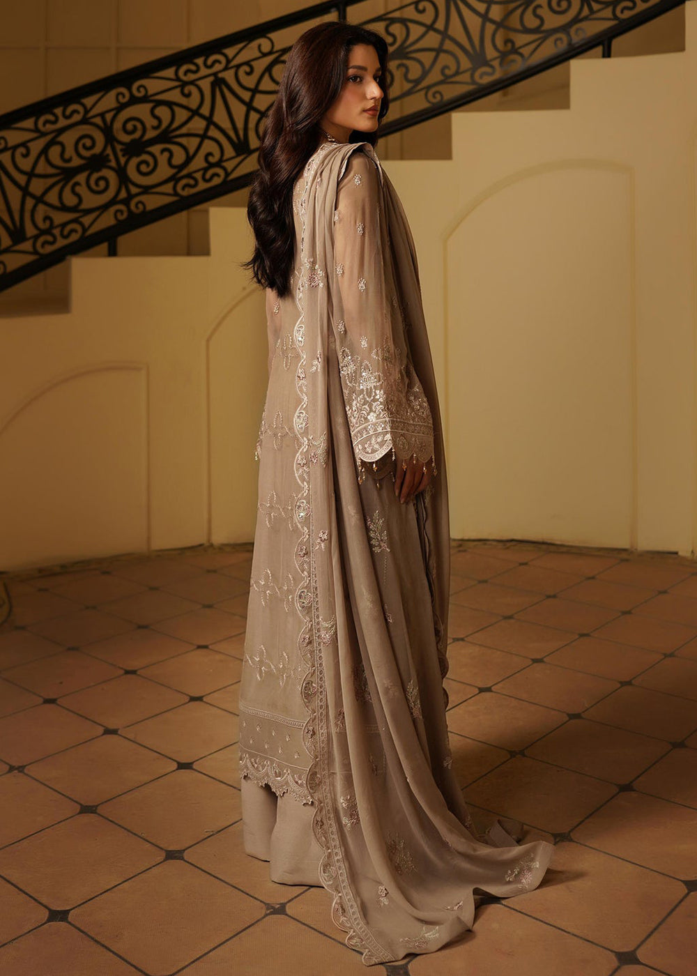 Buy Now Aarzu Luxury Formals '25 by Maryam's | Sarang Online in USA, UK, Canada, France, Italy, Germany, Qatar, UAE, Singapore & Worldwide at Empress Clothing.