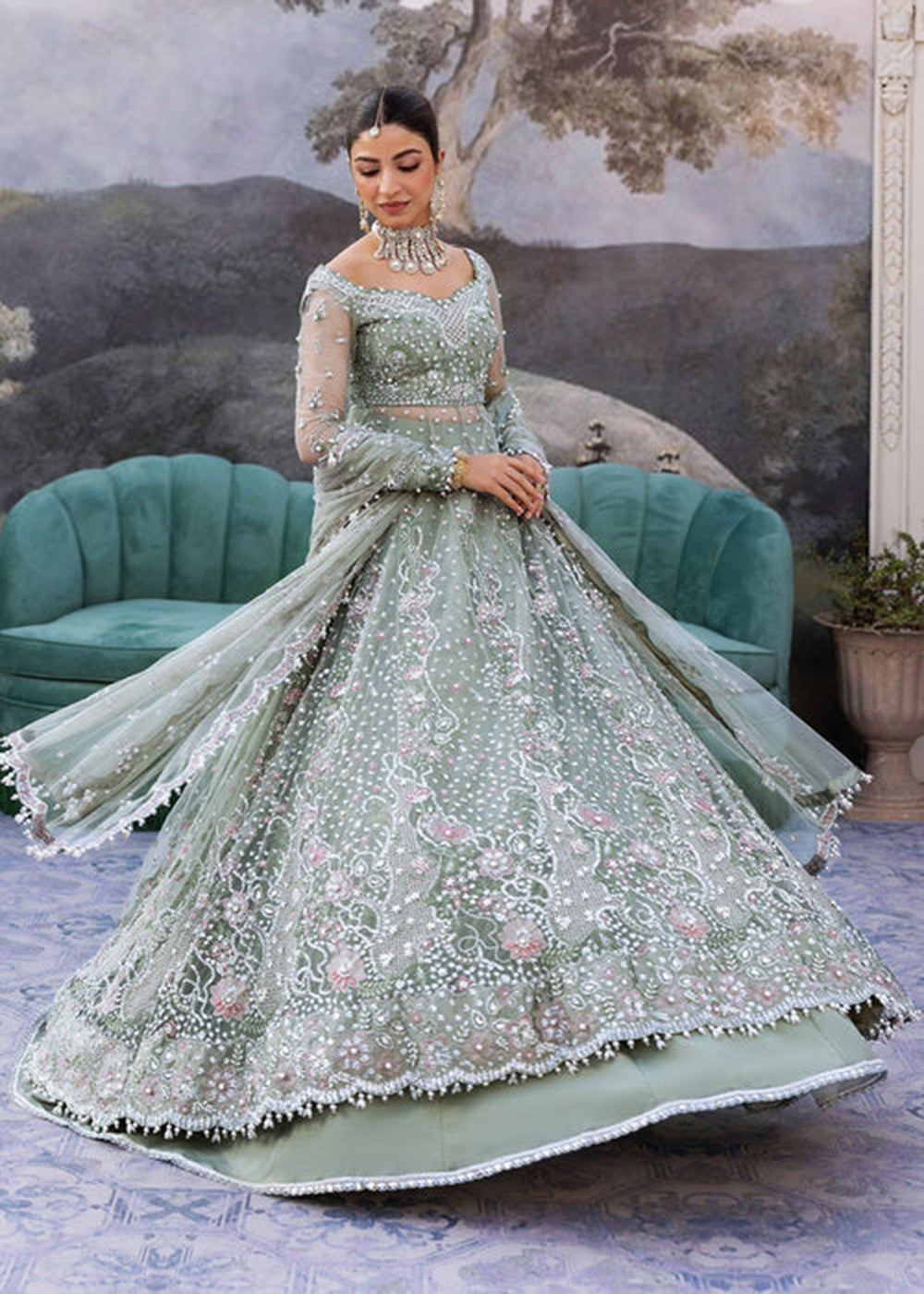 seafoam green wedding dress dress-this-way