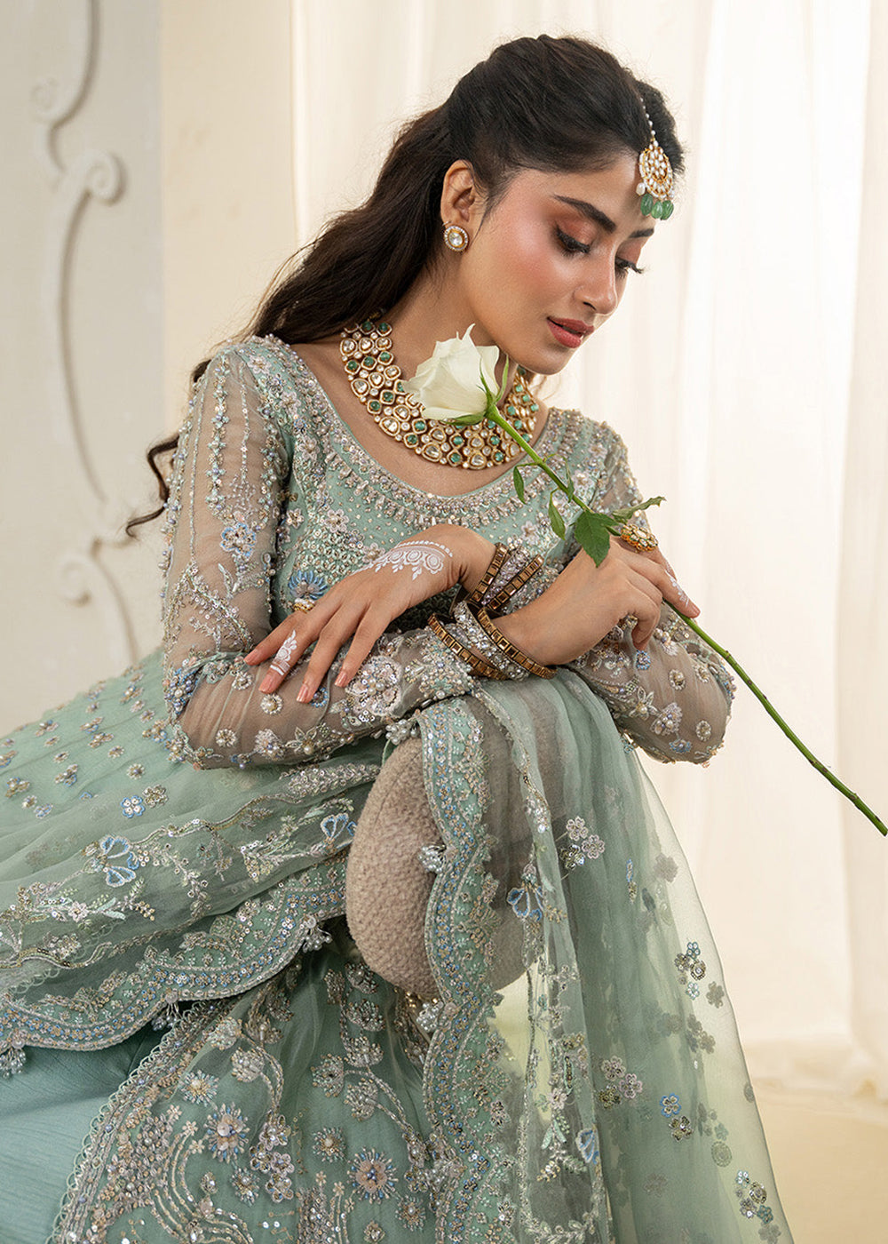 Buy Now Rua Wedding Festive '25 by Faiza Saqlain | Selin Online in US, UK, Canada, France, Italy, Germany, Greece, Sweden, Africa, UAE & Worldwide at Empress.